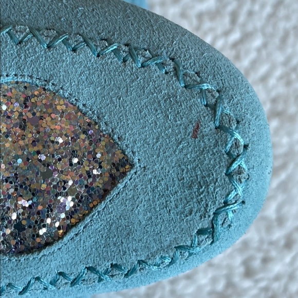 I Heart UGG Belle Blue Mocassin Size 6 NWOT - Picture 3 of 8